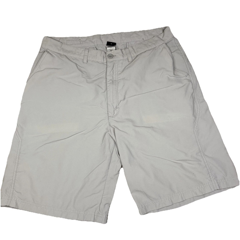 Patagonia Mens 36 Gray Hiking Shorts Outdoor Lightweight Flat Front Casual